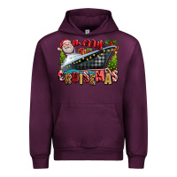Mauve Wine Merry Cruisemas Urban Hoodie - texasbilliewilder