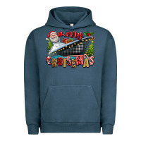 Pigment Midnight Navy Merry Cruisemas Urban Hoodie - texasbilliewilder