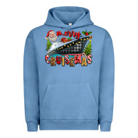 Pigment Pebble Blue Merry Cruisemas Urban Hoodie - texasbilliewilder