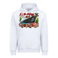 White Merry Cruisemas Urban Hoodie - texasbilliewilder