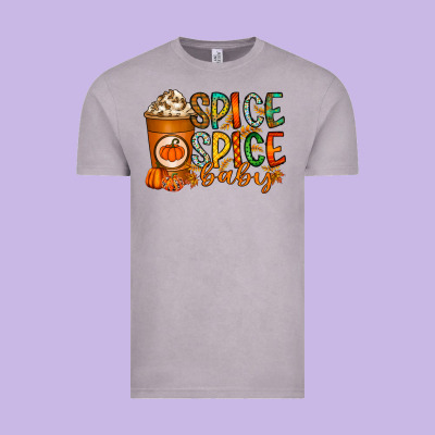 Spice Spice Baby Vintage Tee Designed By Racoondesign