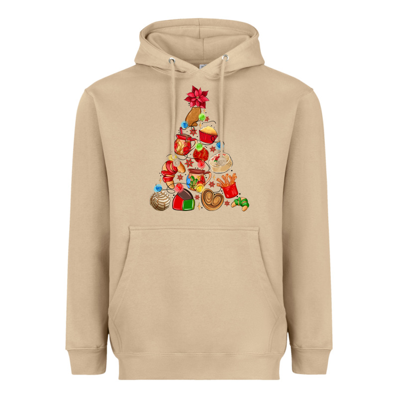 Mexican Christmas Tree Heavyweight Hoodie by MaliasSmallBusiness | Teevron