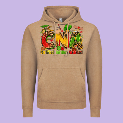 Certified Nursing Assistant Juneteenth Vintage Hoodie Designed By Zillion Design Studio