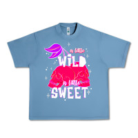 Pebble Blue a little wild a little sweet Urban Heavy Tee - JahusDesignShop