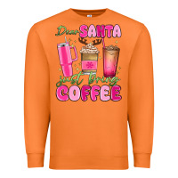 Carrot dear santa just bring coffee Premium Sweatshirt - MaliasSmallBusiness