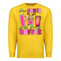 Lemon dear santa just bring coffee Premium Sweatshirt - MaliasSmallBusiness