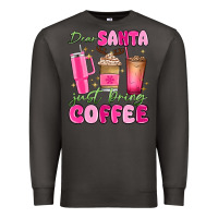 Smoke dear santa just bring coffee Premium Sweatshirt - MaliasSmallBusiness