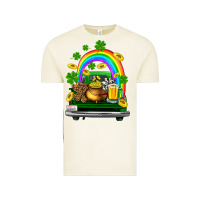 Vintage Arctic st patricks shamrock gold beer truck Vintage Tee - FaDigitalArtStudio