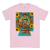 Bubblegum Pink i hate everyone but coffee helps western skeleton coffee sunflowers 12 Classic Tee - Artiststas