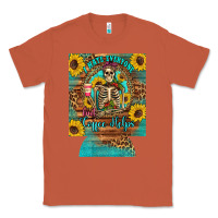 Copper i hate everyone but coffee helps western skeleton coffee sunflowers 12 Classic Tee - Artiststas
