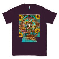 Plum i hate everyone but coffee helps western skeleton coffee sunflowers 12 Classic Tee - Artiststas
