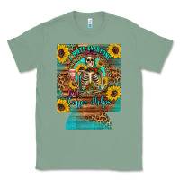 Sage i hate everyone but coffee helps western skeleton coffee sunflowers 12 Classic Tee - Artiststas
