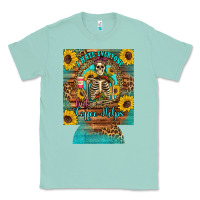 Seafoam i hate everyone but coffee helps western skeleton coffee sunflowers 12 Classic Tee - Artiststas