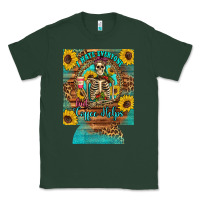 Sports Green i hate everyone but coffee helps western skeleton coffee sunflowers 12 Classic Tee - Artiststas