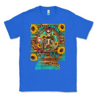 True Royal i hate everyone but coffee helps western skeleton coffee sunflowers 12 Classic Tee - Artiststas