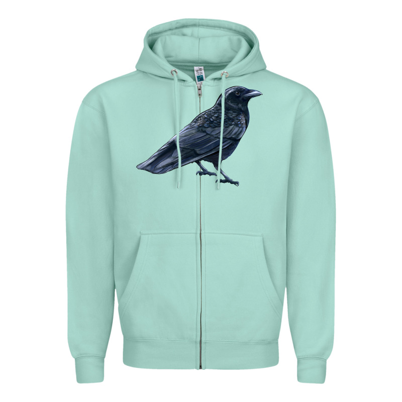 American Crow Zipper Hoodie by LillyAllenDesigns | Teevron