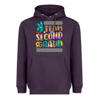 Plum team second grade Heavyweight Hoodie - NancyCooperArtShop
