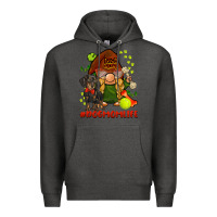 Charcoal Heather dog mom  life gnome Premium Hoodie - BarkalooDesign