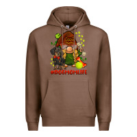 Chestnut dog mom  life gnome Premium Hoodie - BarkalooDesign