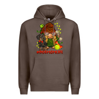 Coffee dog mom  life gnome Premium Hoodie - BarkalooDesign