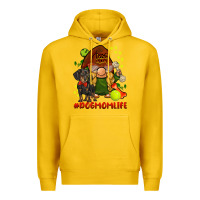 Lemon dog mom  life gnome Premium Hoodie - BarkalooDesign