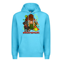 Ocean Blue dog mom  life gnome Premium Hoodie - BarkalooDesign