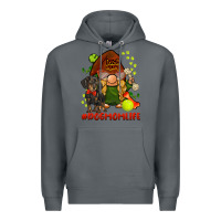 Rock dog mom  life gnome Premium Hoodie - BarkalooDesign