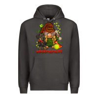 Smoke dog mom  life gnome Premium Hoodie - BarkalooDesign