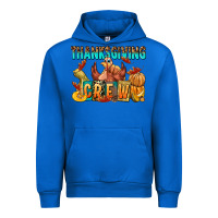 Cobalt Thanksgiving crew Urban Hoodie - NancyCooperArtShop