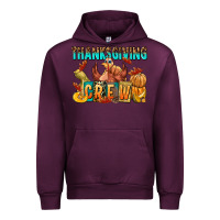 Mauve Wine Thanksgiving crew Urban Hoodie - NancyCooperArtShop