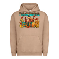 Pigment Burro Thanksgiving crew Urban Hoodie - NancyCooperArtShop
