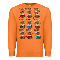 Carrot christmas reindeers Premium Sweatshirt - MaliasSmallBusiness