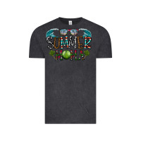 Vintage Black summer mama Vintage Tee - CowhideDigitalArt