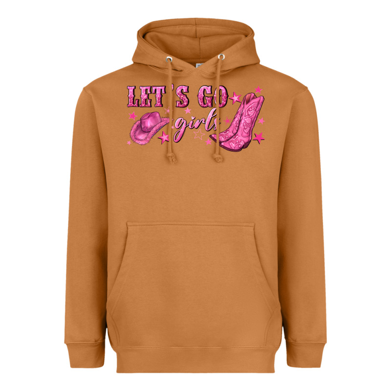 Lets Go Girls Heavyweight Hoodie by NancyCooperArtShop | Teevron