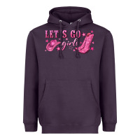 Plum lets go girls Heavyweight Hoodie - NancyCooperArtShop