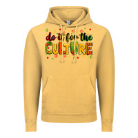 Vintage Mustard Do it for the culture juneteenth Vintage Hoodie - Zillion Design Studio