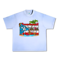 Grape Ice puerto rico and flowers with frog Urban Heavy Tee - AdoDesignShop
