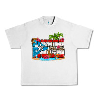 Lunar Rock puerto rico and flowers with frog Urban Heavy Tee - AdoDesignShop