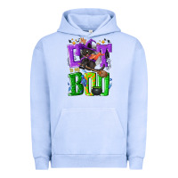 Pigment Grape Ice My cat is my boo Halloween Urban Hoodie - NancyCooperArtShop
