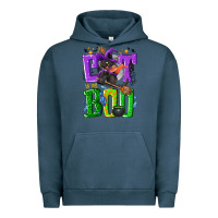 Pigment Midnight Navy My cat is my boo Halloween Urban Hoodie - NancyCooperArtShop