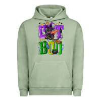 Pigment Oil Green My cat is my boo Halloween Urban Hoodie - NancyCooperArtShop