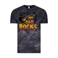 Cloud Black my dad rocks Vintage Tee - HRA Design Shop