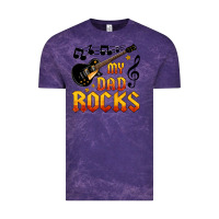 Cloud Purple my dad rocks Vintage Tee - HRA Design Shop