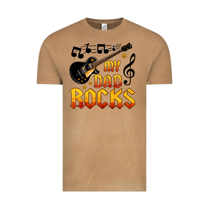 My Dad Rocks Vintage Tee by HRA Design Shop | Teevron