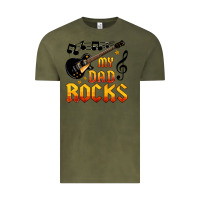 Vintage Olive my dad rocks Vintage Tee - HRA Design Shop