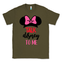 Army Green Minnie Mouse Classic Tee - CowhideDigitalArt