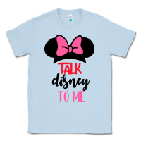 Dusty Blue Minnie Mouse Classic Tee - CowhideDigitalArt