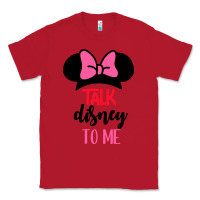 Red Minnie Mouse Classic Tee - CowhideDigitalArt