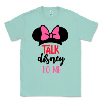 Seafoam Minnie Mouse Classic Tee - CowhideDigitalArt