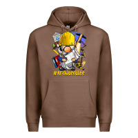 Chestnut Architect life gnome Premium Hoodie - BarkalooDesign